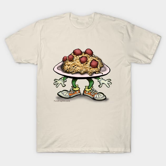 Pasta T-Shirt by Kevin Middleton